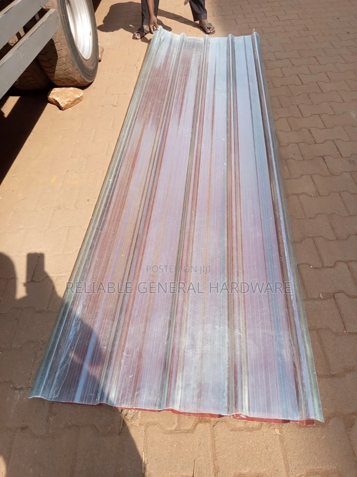Transparent Iron Sheets Translucent Fiber Clear