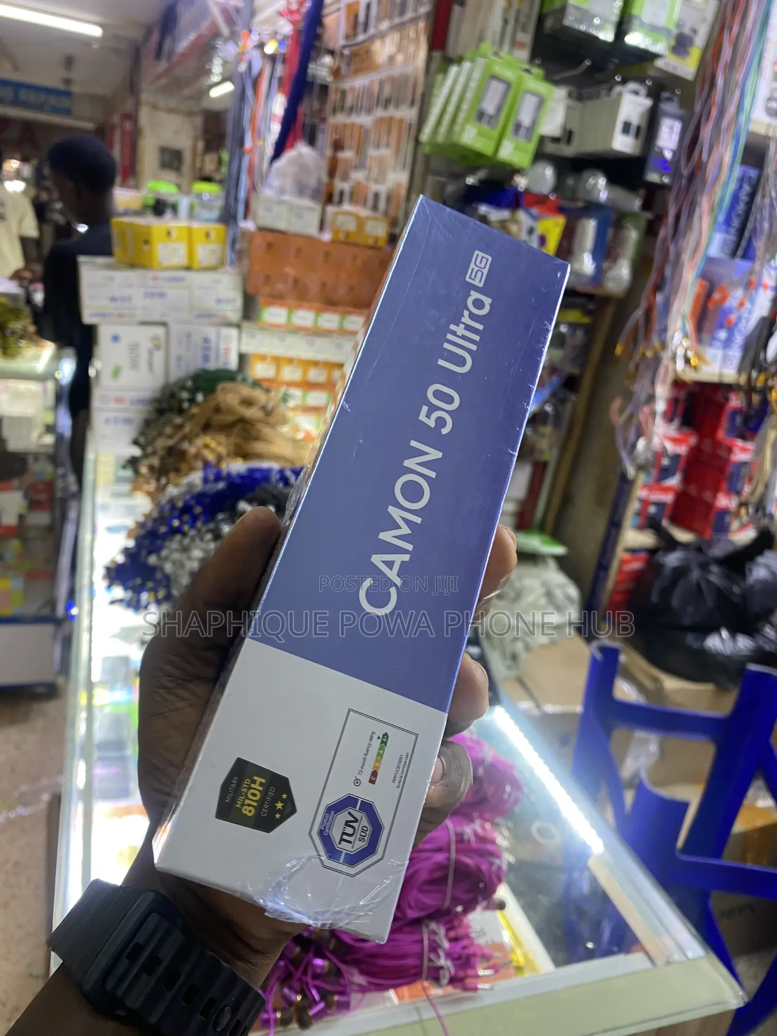 New Tecno Camon 50 Ultra 512 GB Black