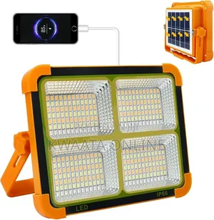 Solar Usb Rechargeable Flood Light Waterproof Cod Lamp
