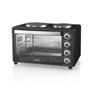 Brand New Saachi 30l Electric Oven With Dual Hotplates Rotisserie