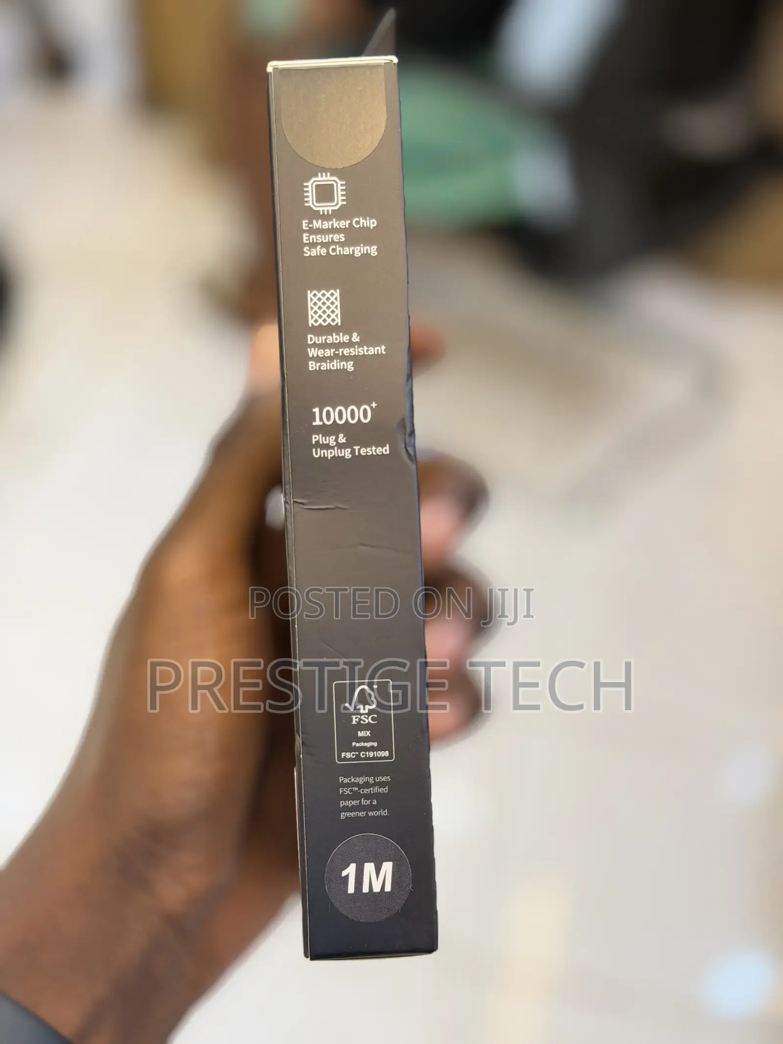 Ugreen Uno Usb C to Usb C Cable 100w Display Fast Charging Cable