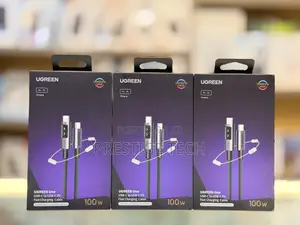 Ugreen Uno Usb C to Usb C Cable 100w Display Fast Charging Cable