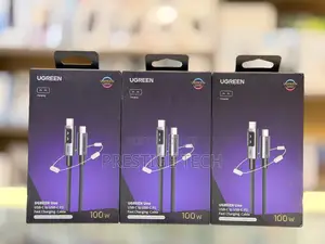Ugreen Uno Usb C to Usb C Cable 100w Display Fast Charging Cable