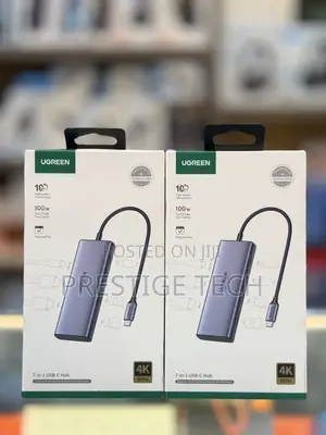 Ugreen Usb C Hub 7in1 Dual Hdmi Type C Pd 100w Usb 3.0 for Macbook
