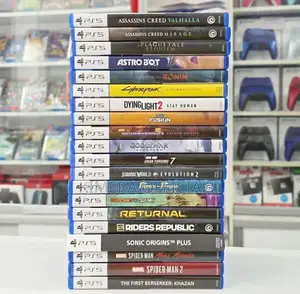 Ps5 Games. Even Games Museveni Hasn't Heard Of, We Have Them All