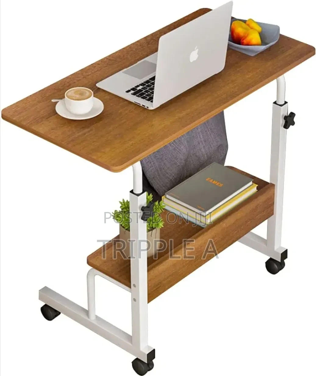 Adjustable and Portable Laptop or Bedside Table