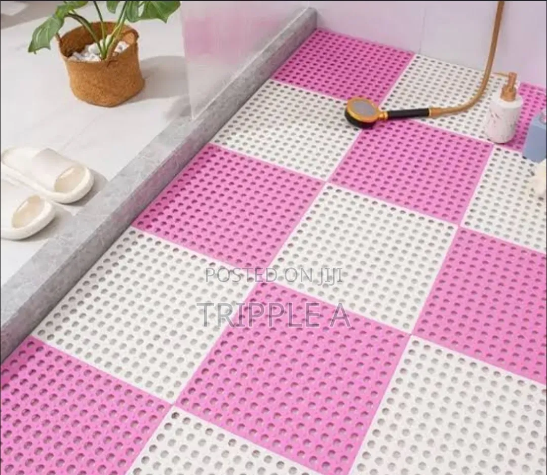 30 by 30cm Waterproof Bathroom Shower Mats( 6pcs)