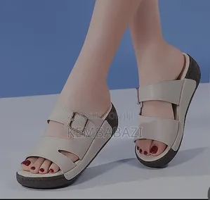 Platform Wedge Slippers