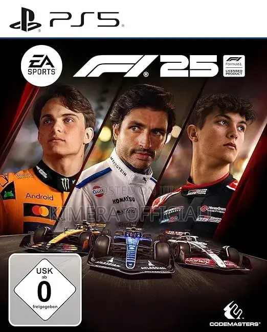 F1 25 Game Cd for Ps5: Experience Next-Gen Formula 1 Racing Now