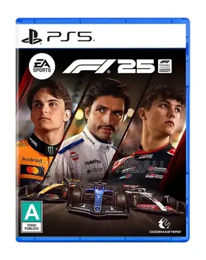 F1 25 Game Cd for Ps5: Live the Life of a Professional Driver