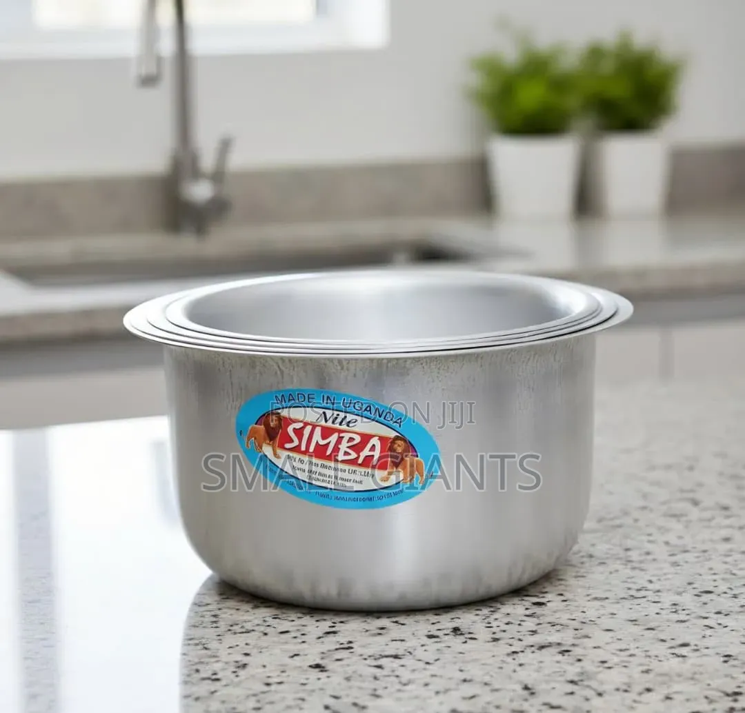 4pcs Set of Saucepans With Round Bottom - Silver
