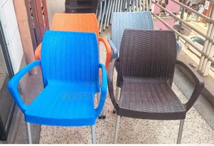 1pc Dining Restaurant Plastic Chairs Plastic Chairs Steel Legged