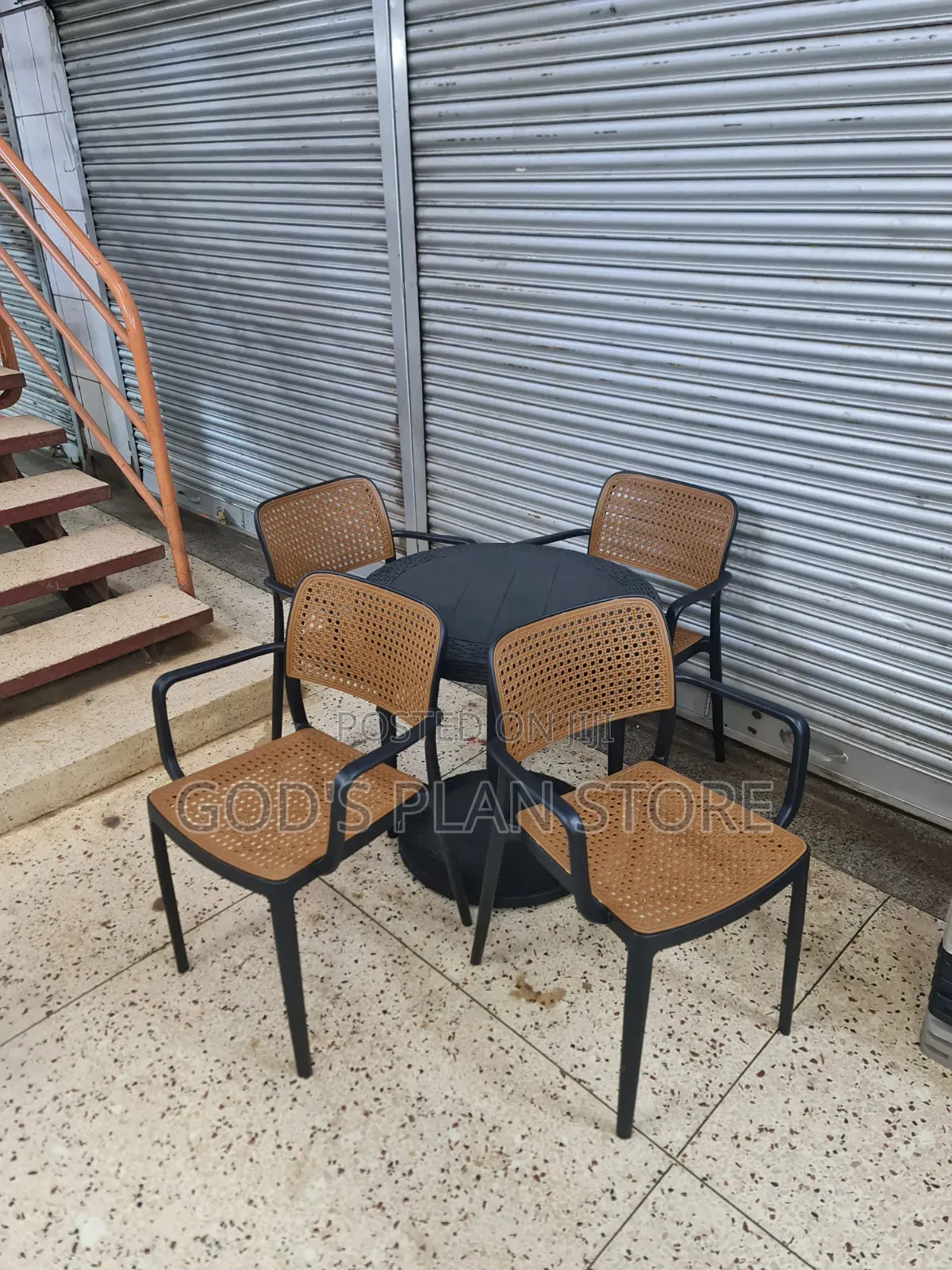 1 Stand Plastic Table and Chairs Plastic Table and Chairs for Dining