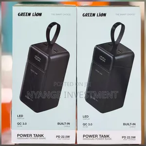 Green Lion Power Tank 50000mah Power Bank .