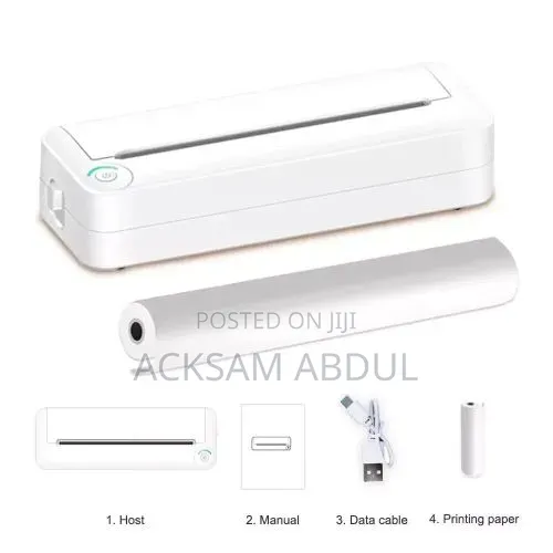 Portable A4 Printer Utilizes Thermal Printing Technology