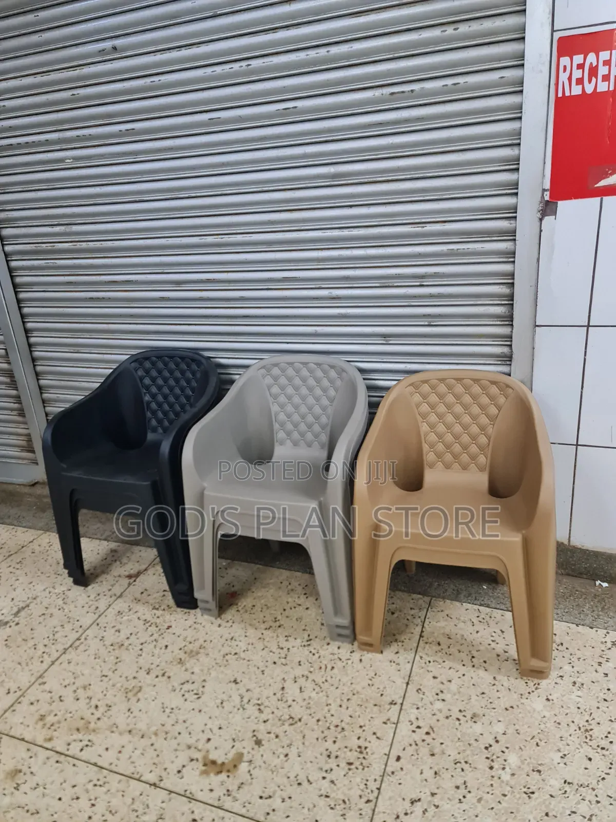 Paradise Midback Outdoor Plastic Chairs Plastic Chairs
