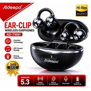 Aldeepo Wireless Ear Clip Earbuds