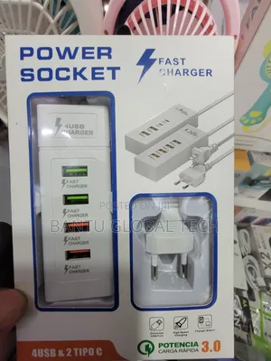 Fast Charge Power Socket Hub