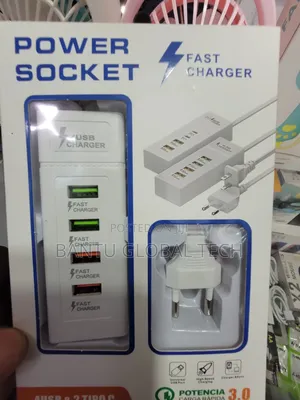 Fast Charge Power Socket Hub