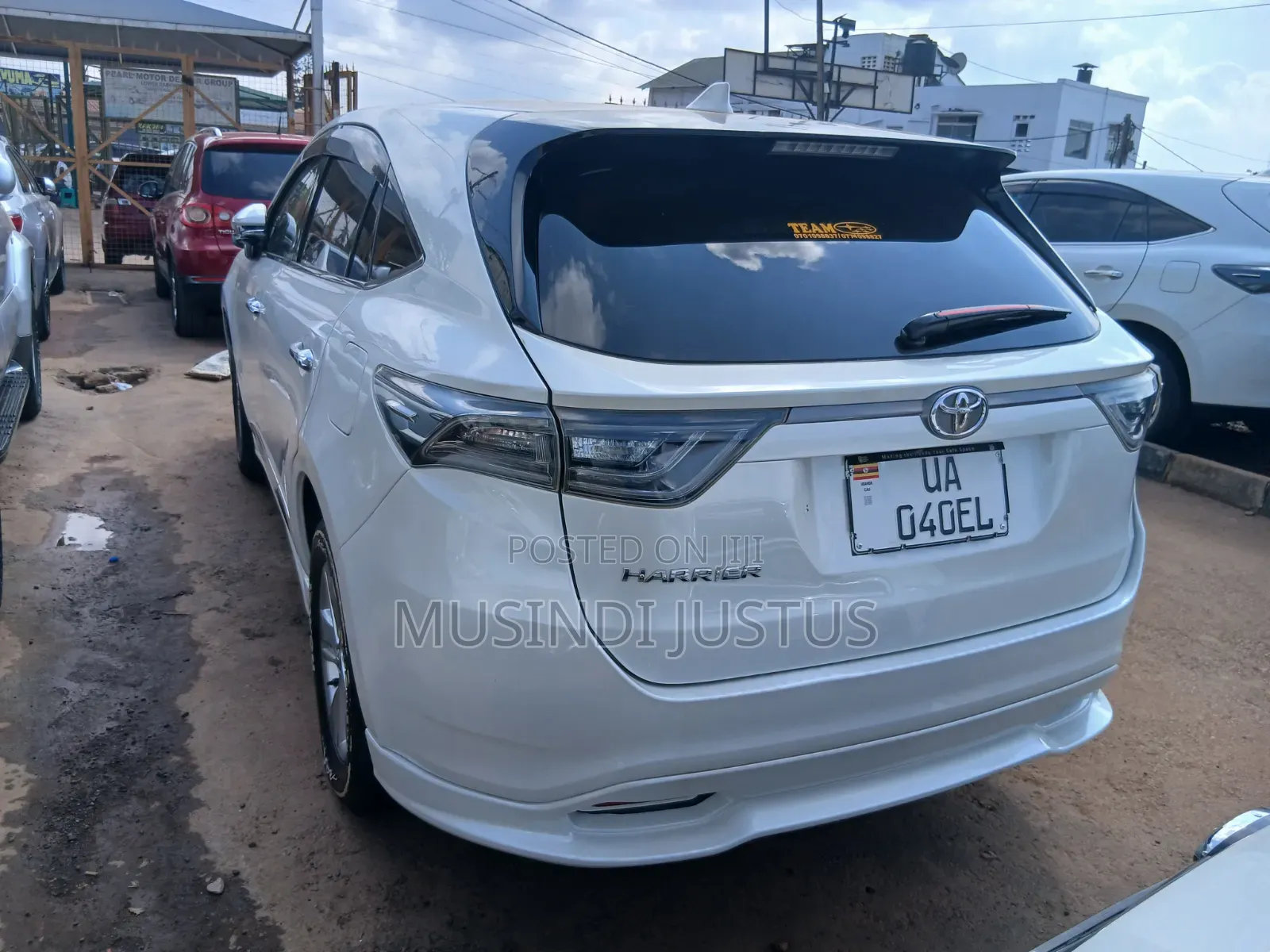 Toyota Harrier 2015 White