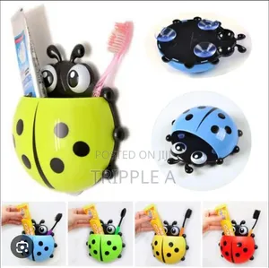 Ladybird Beetle Toothbrush Holder