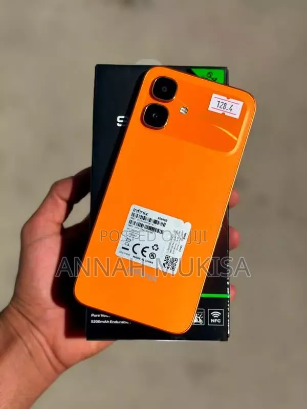 New Infinix Smart 20 128 GB Orange