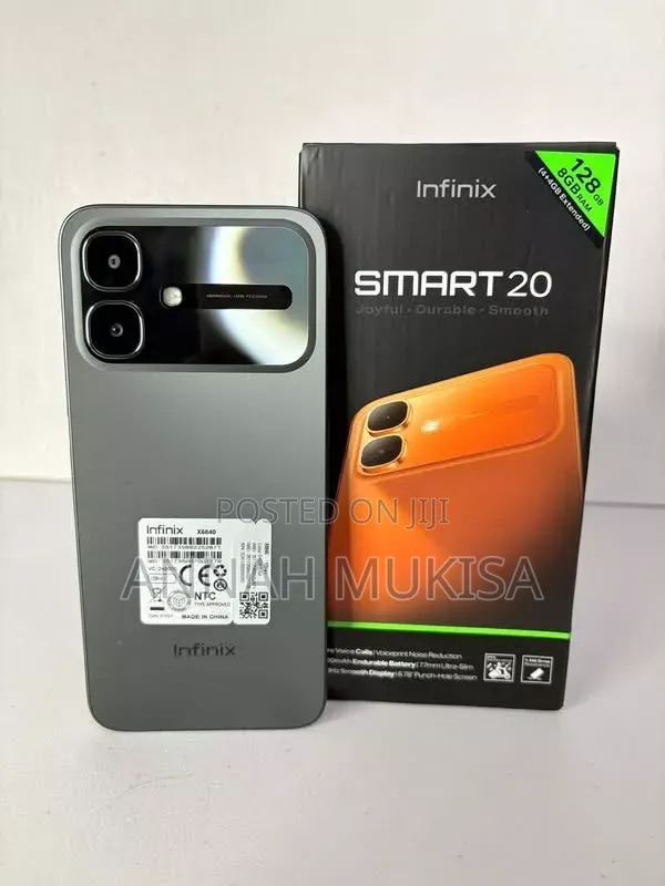 New Infinix Smart 20 128 GB Gray