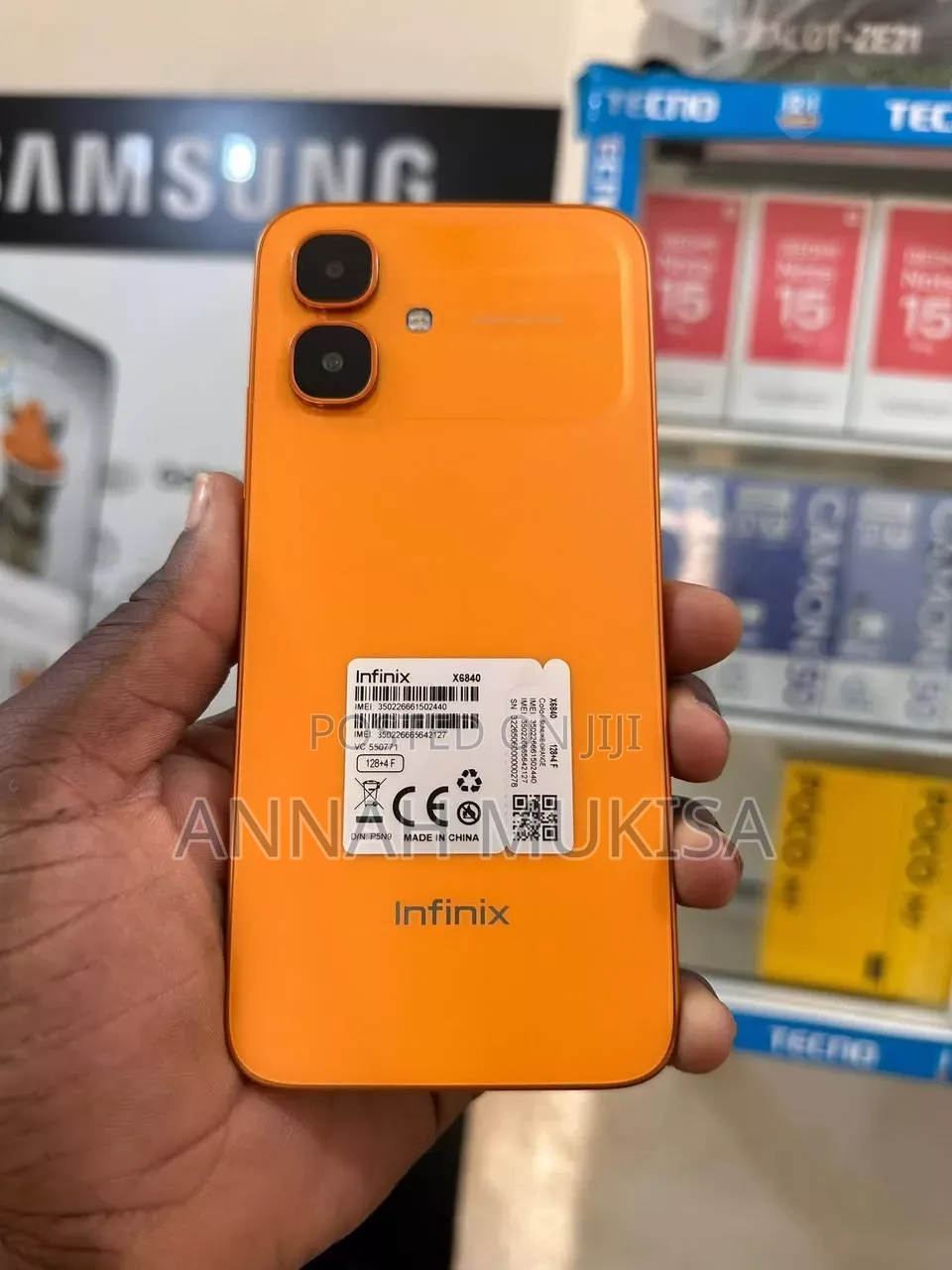 New Infinix Smart 20 128 GB Orange
