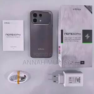 New Infinix Note 60 Pro 256 GB Gray