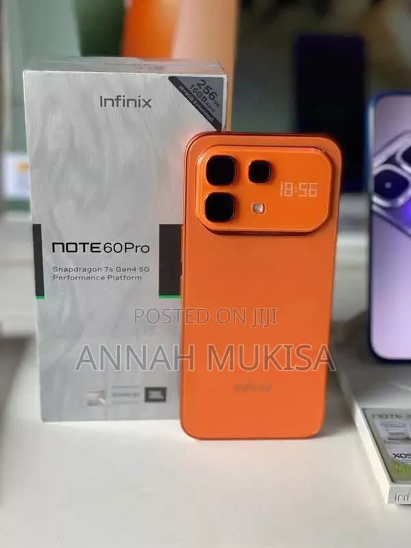 New Infinix Note 60 Pro 256 GB Orange
