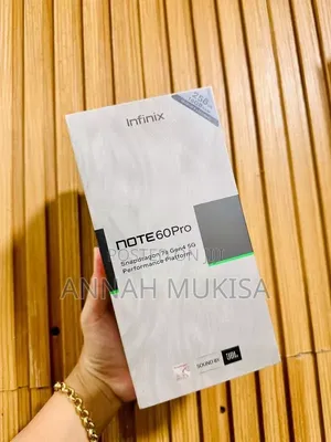 New Infinix Note 60 Pro 256 GB Black