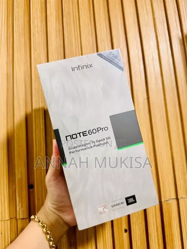 New Infinix Note 60 Pro 256 GB Black