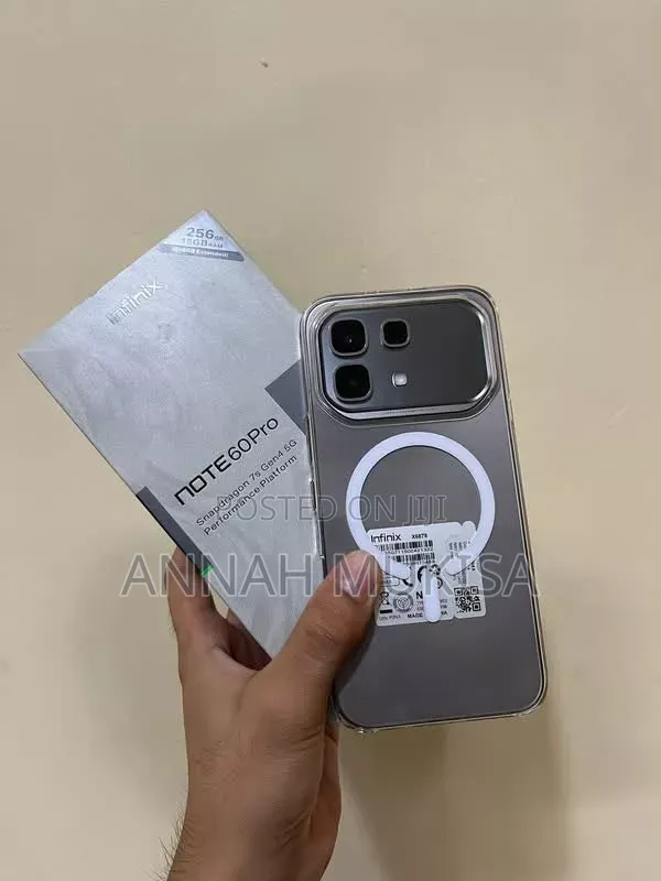 New Infinix Note 60 Pro 256 GB Black