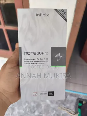 New Infinix Note 60 Pro 256 GB Orange