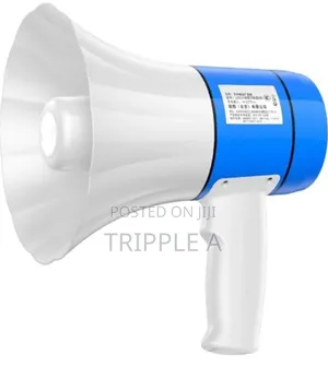Loudspeaker Megaphone With Recording Reading Advertising