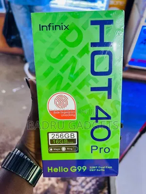 New Infinix Hot 40 Pro 256 GB Black