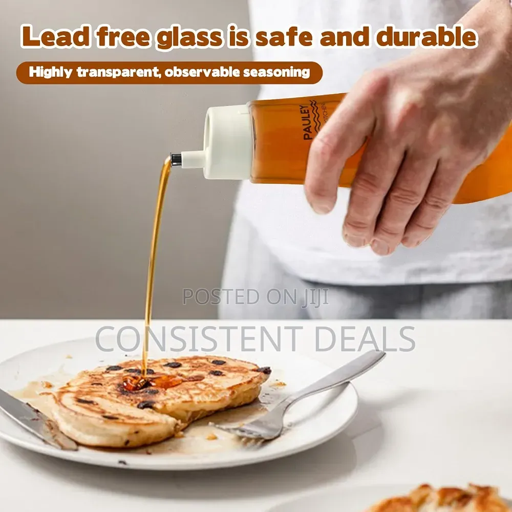 Syrup Dispenser Honey Pot With Lid Cup