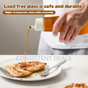 Syrup Dispenser Honey Pot With Lid Cup