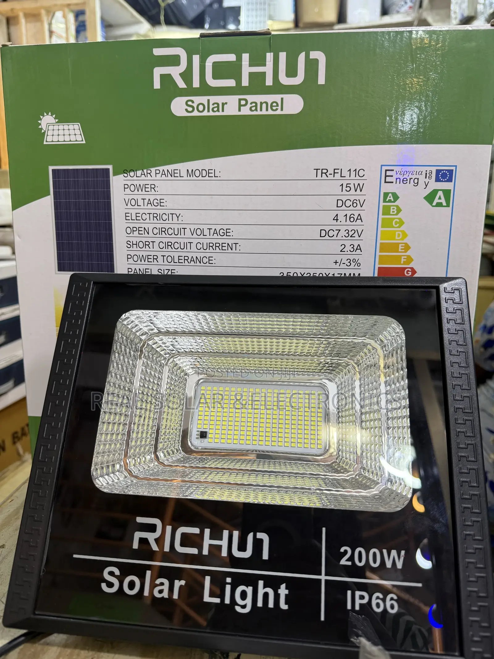 200w Solar Floodlight