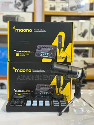 Maono Au-Am200 Audio Interface With Dj Mixer and Sound Card