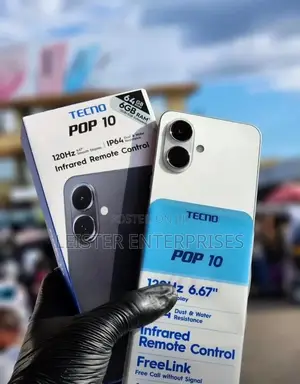 New Tecno Pop 10 128 GB White