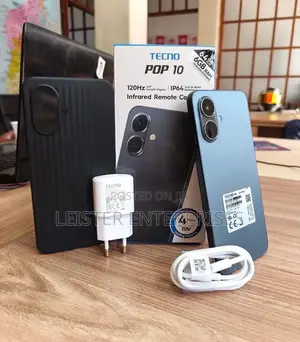 New Tecno Pop 10 64 GB Black
