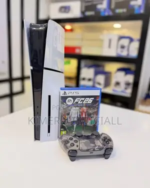 Playstation 5 Ps5 Slim Disc Edition With a Free Fc26 Game Cd