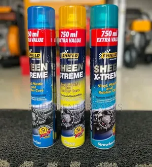 Shield Sheen X-Treme Vinyl, Plastic, and Rubber Care Sprays 750ml