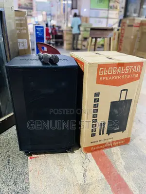 Globalstar Rechargeable Speaker L1503 With 2 Free Microphones.
