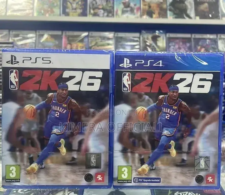 Nba 2k26 Basketball Game for Ps5 and Ps4 Disc