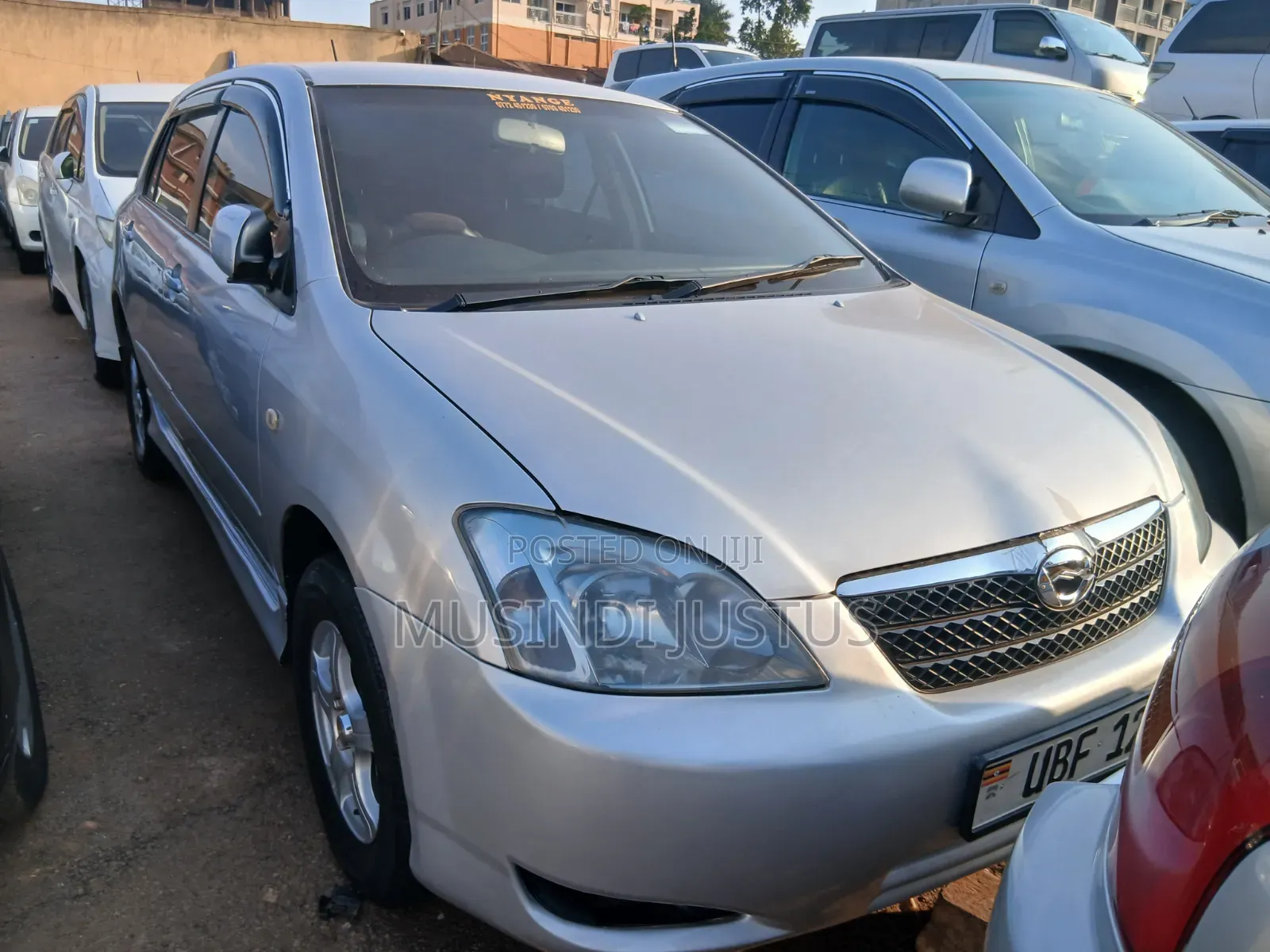 Toyota Allex 2004 Silver