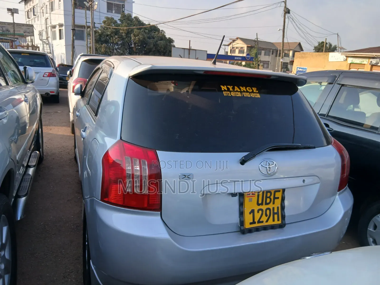 Toyota Allex 2004 Silver