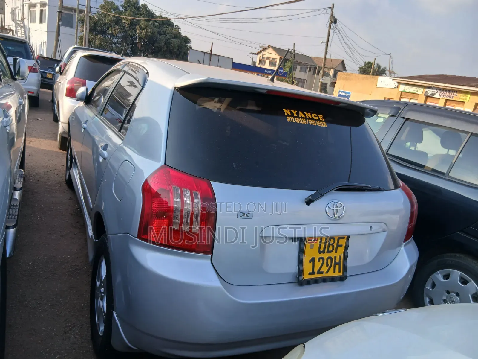 Toyota Allex 2004 Silver