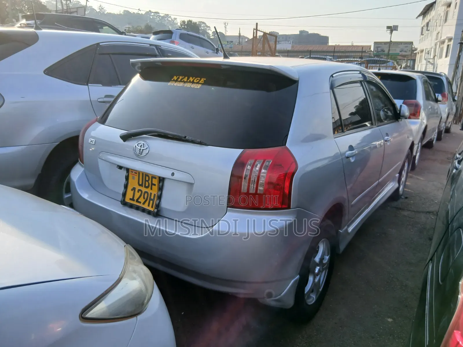 Toyota Allex 2004 Silver